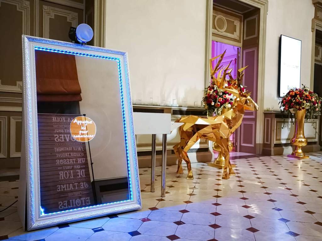 Miroir magique interactif pour animation à Nice