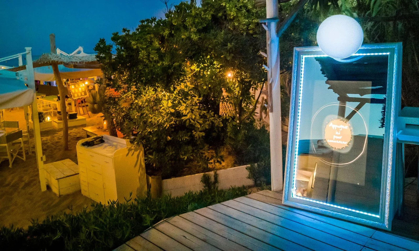 Location de photobooth Miroir dans le Var