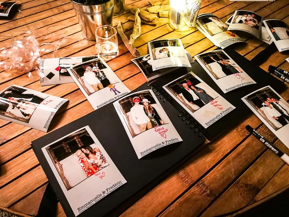 photomaton des tirages photo professionnel de grande qualité pour votre mariage